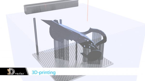 Stereolithography: the 3D-printing process