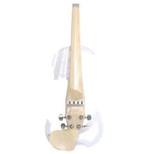 Equinox electric violin using chrome pegs