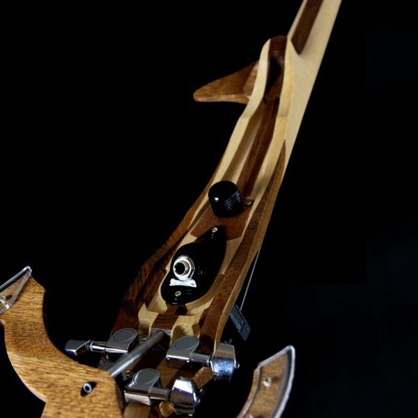 Back of a Line electric violin
