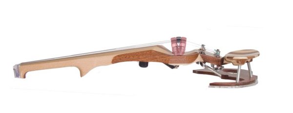 Straightening the violin or viola bridge