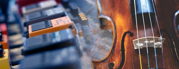 Can effects be used with an acoustic violin?