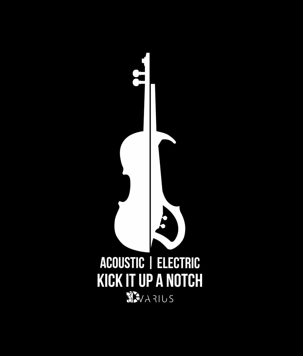 Electric violin T-shirt for violinists