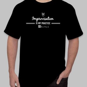 Improvisation Tee Shirt Black Men