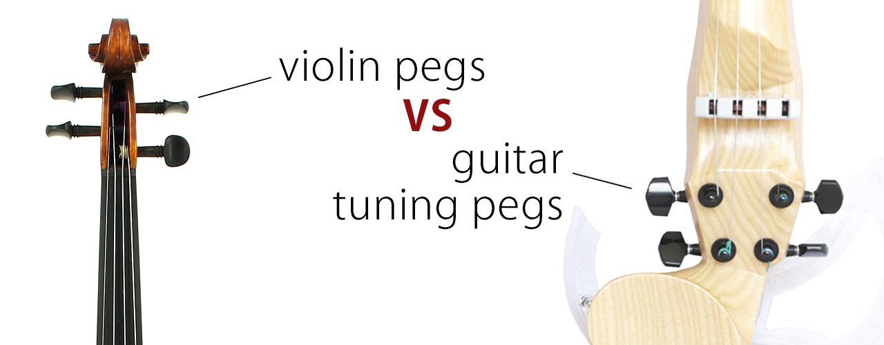 violin pegs vs guitar tuning pegs
