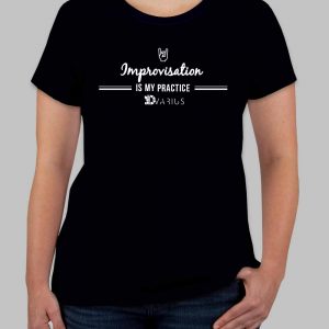 Camiseta sobre improvisación musical