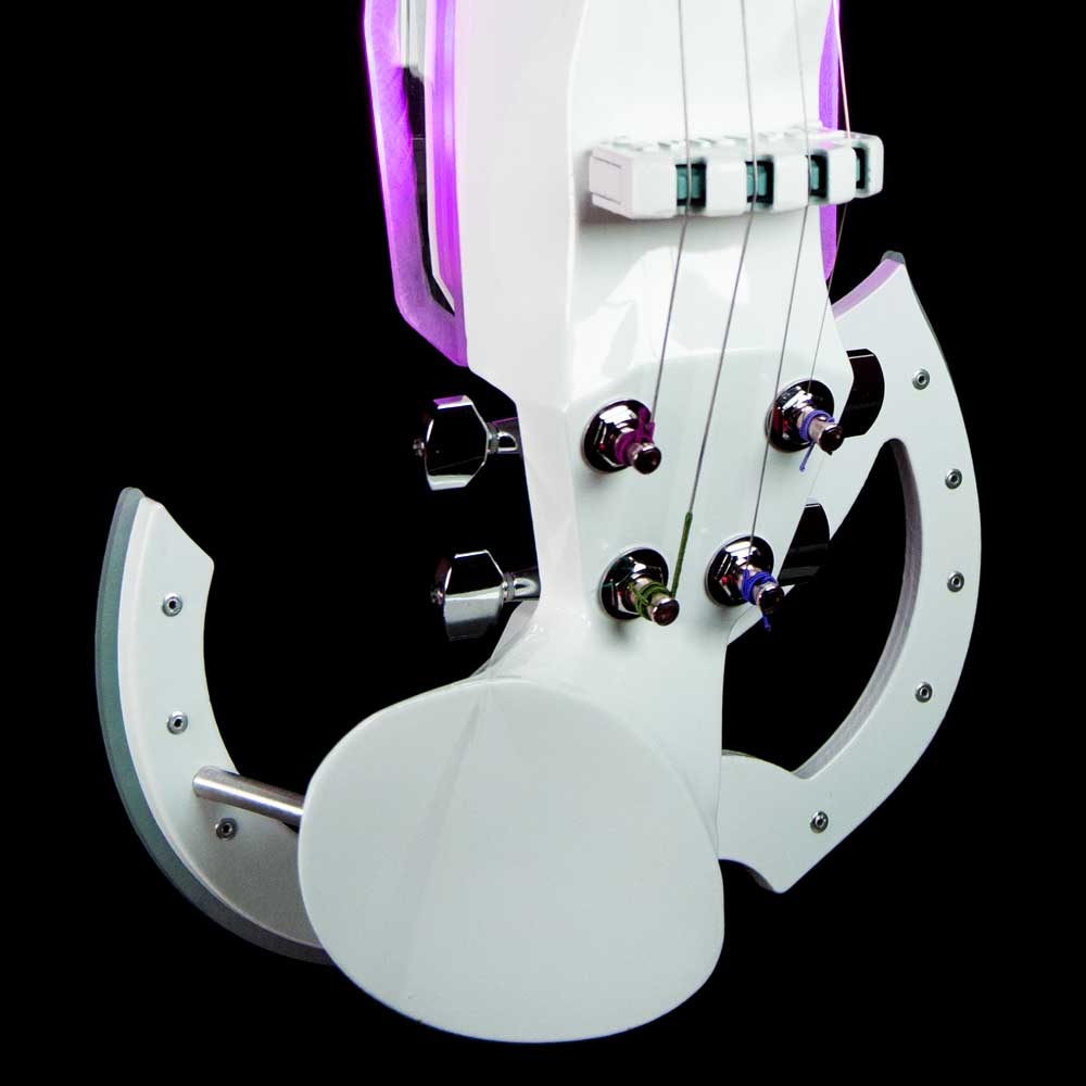 Electric violin with LEDs