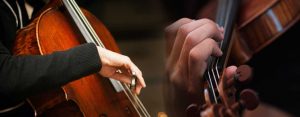 ¿Cómo conseguir el sonido de un violonchelo usando un violín o una viola?