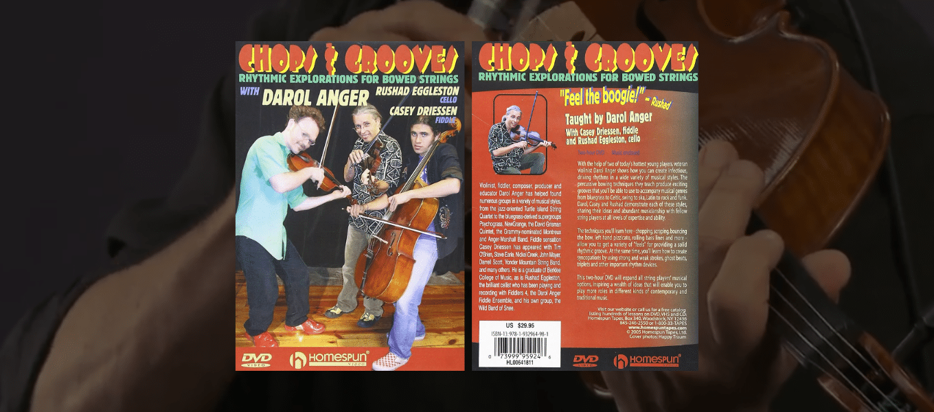 the DVD cover of Chop's and Grooves by Darol Anger