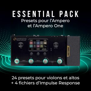 Essential Pack pour les processeurs Hotone Ampero et Ampero One