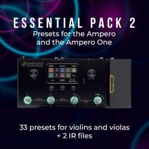 Essential Pack 2 for Hotone Ampero and Ampero One effects processors